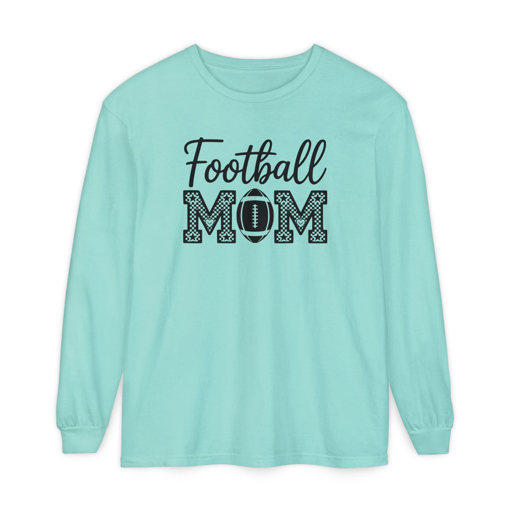 Football MOM Long Sleeve Shirt — Mom Football Fan Tee