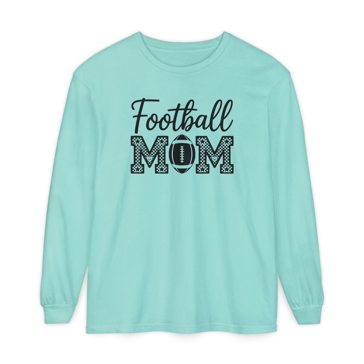 Football MOM Long Sleeve Shirt — Mom Football Fan Tee
