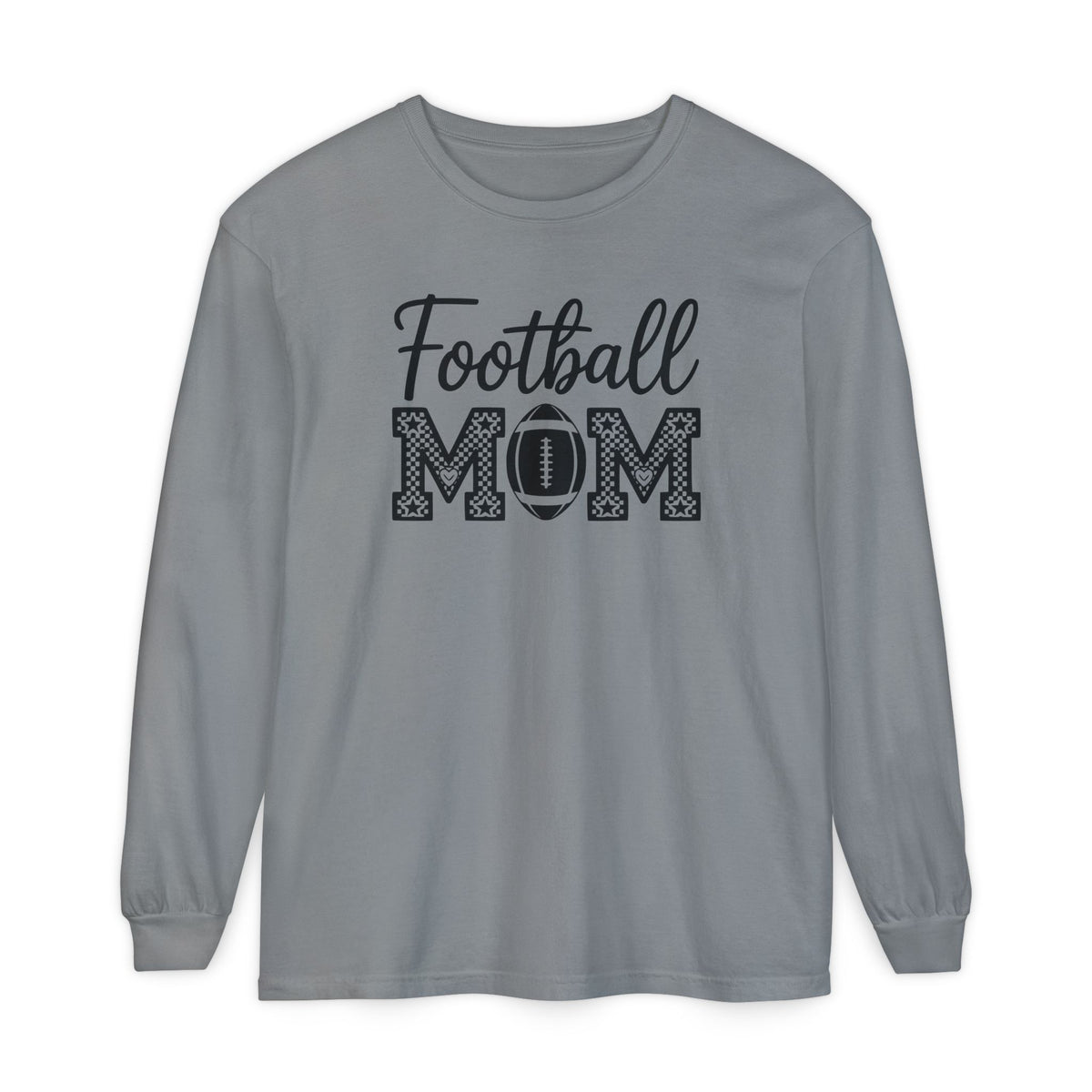 Football MOM Long Sleeve Shirt — Mom Football Fan Tee