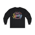 Spooky Pastel Ghost Long Sleeve Tee