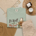 It’s Well With My Soul Pumpkin Cross T-Shirt